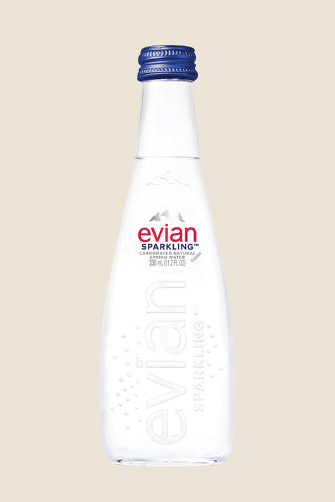 Evian Sparkling · vidrio 330 ml