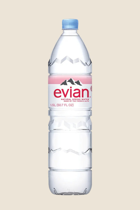 Evian Agua Mineral sin Gas · PET 1.5 L