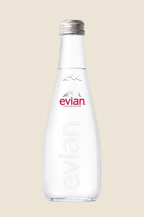 Evian Agua Mineral sin Gas · vidrio 330 ml