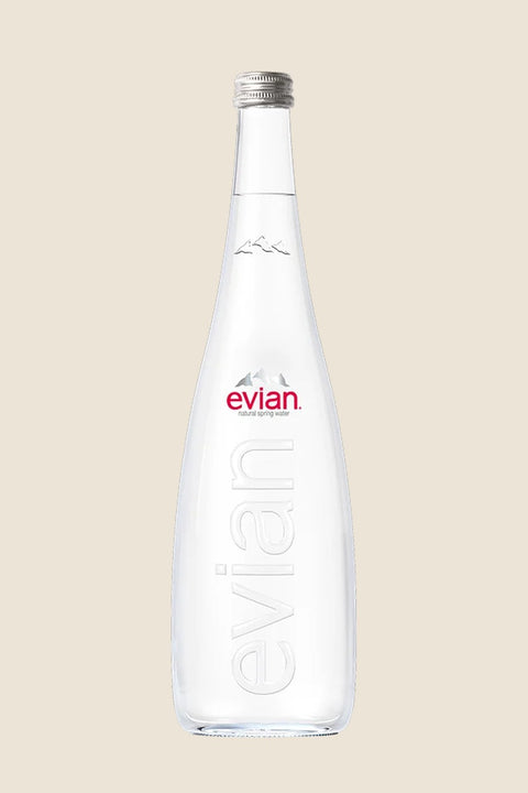Evian Agua Mineral sin Gas · vidrio 750 ml
